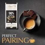 Lindt 90% Cocoa Dark Chocolate Bars - 12 Pack