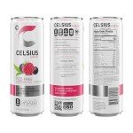 CELSIUS Raspberry Acai Energy Drink - 12 Pack