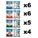 Ruffles Variety Pack: 4 Flavors, 21 Bags