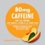 Peach Mango V8 Energy Drink, 12 Cans