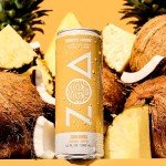 ZOA Sugar-Free Energy Drink, Pineapple Coconut Flavor