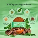 ALOHAs Plant-Based Chocolate Mint Protein Bars 12-Pack