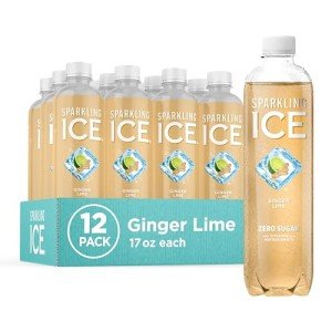 Ginger Lime Sparkling Water - Zero Sugar 12-Pack