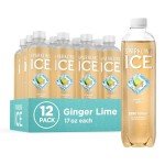 Ginger Lime Sparkling Water - Zero Sugar 12-Pack