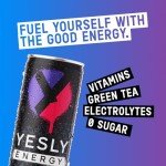 Yesly Mixed Berry Energy Drink - 12 Pack
