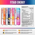 LIFEAID FITAID Energy Variety Pack - 12 Cans