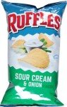 Sour Cream & Onion Ruffles Potato Chips 8oz