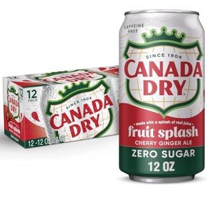 Canada Dry Cherry Ginger Ale Zero Sugar - 12 Pack