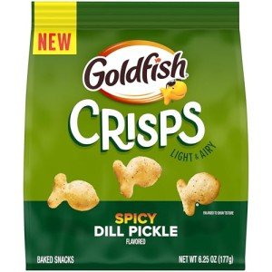 Spicy Dill Pickle Goldfish Crisps, 6.25 Oz