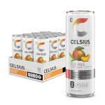 Celsius Peach Mango Energy Drink - 12 Pack
