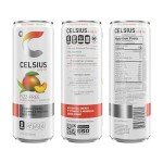 Celsius Peach Mango Energy Drink - 12 Pack