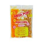 Mega Pop Butter Popcorn - 8 Oz Bags