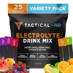 Fluid Tactical - Electrolyte Drink Mix Stick Packs