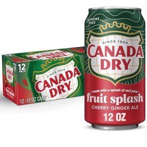Cherry Ginger Ale Fruit Splash - 12 Pack