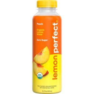 Lemon Perfect Peach Hydrating Lemon Water, 15.2 oz