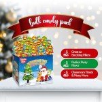 30 Pack Christmas Gummy Candy - Fun Holiday Treats