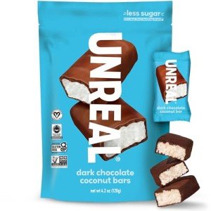 Unreal Chocolate Dark Coconut Bar 4.2 OZ
