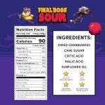 Final Boss Sour Candy - Super Sour Gummies, 10 Bags