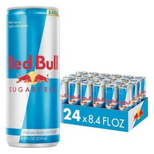 Red Bull Sugar Free Energy Drink, 24-Pack