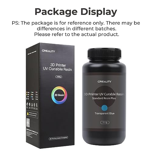 Creality 405nm UV Curing Resin 500g - Blue