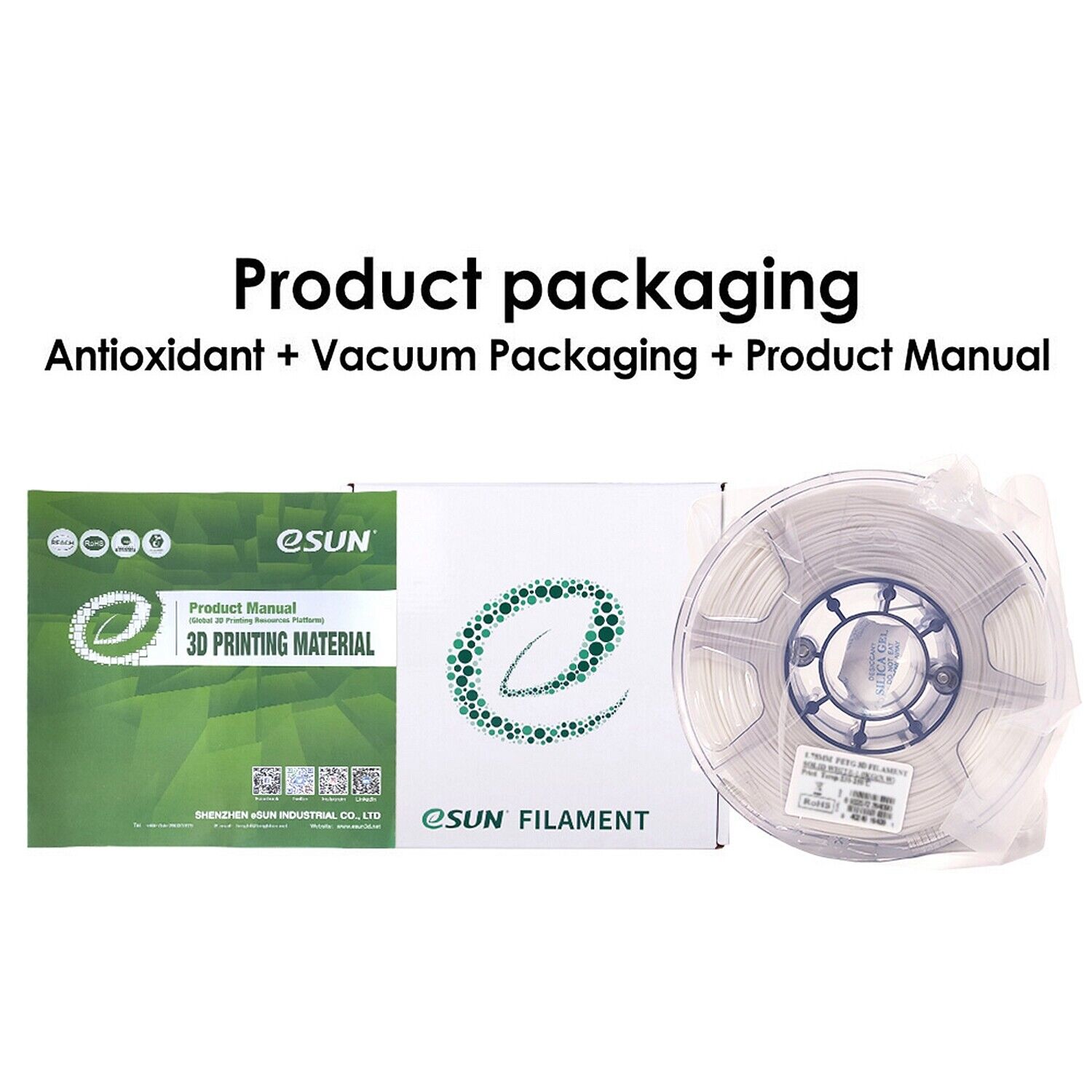 eSUN Carbon Fiber Nylon Filament PA12 for 3D Printing