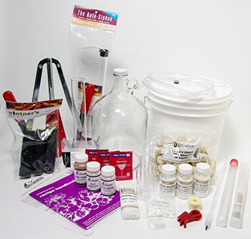 Fruit Wine Kit - Complete 30pc 1 Gallon Set