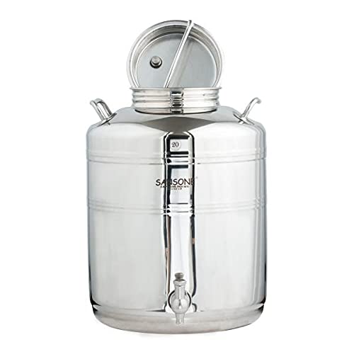 20L Sansone Stainless Steel Fusti Tank