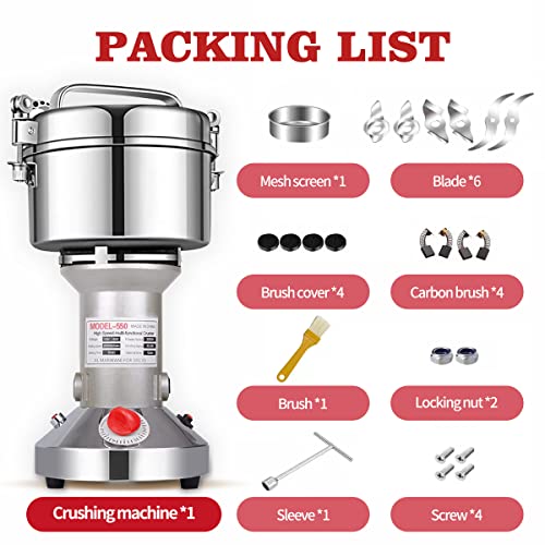 High-Speed Electric Herb and Spice Grinder