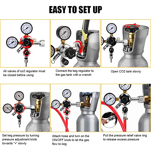 MRbrew CO2 Keg Regulator with Pressure Control