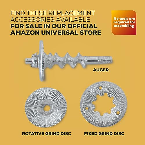 High Hopper Manual Corn and Grain Grinder