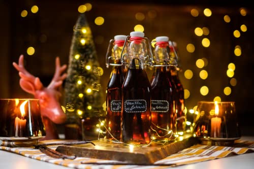 Swing Top Glass Bottles for Brewing & Storage