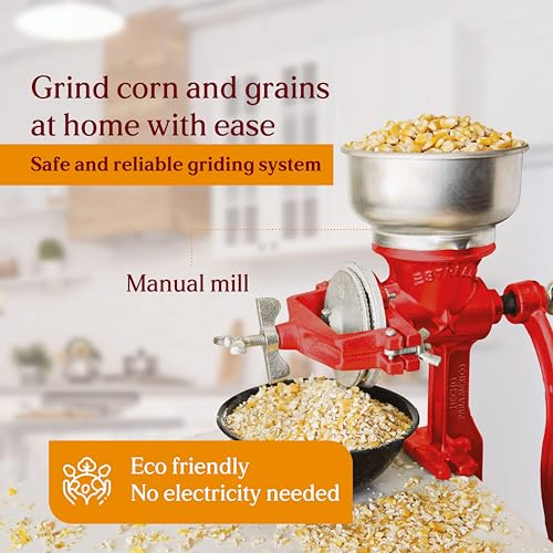 Estrella 14" Manual Crank Corn Grinder