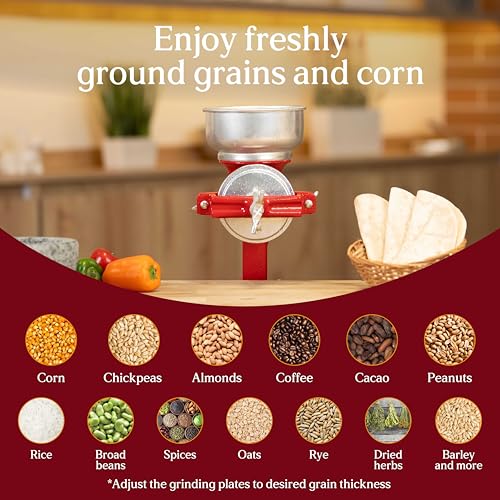 Estrella 14" Manual Crank Corn Grinder