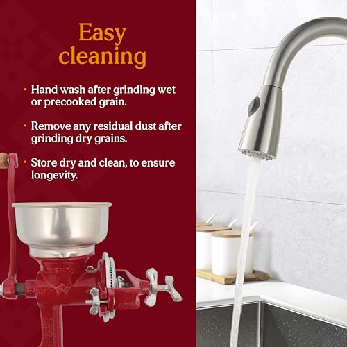 Estrella 14" Manual Crank Corn Grinder