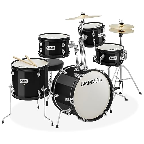 Gammon Percussion Junior Drum Kit - Black