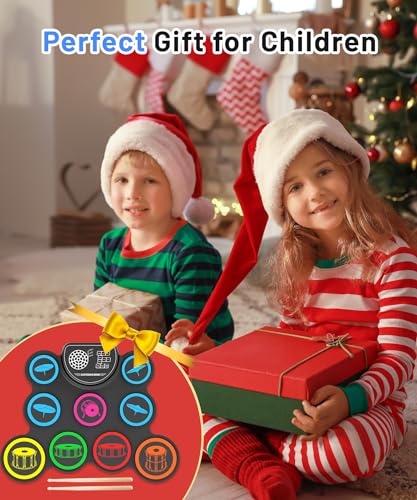 Sboet Electronic Drum Set: Portable, Headphone Jack, Playtime