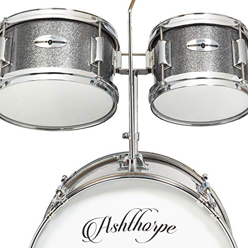 Ashthorpe Junior Drum Set - 5-Piece Complete Kit