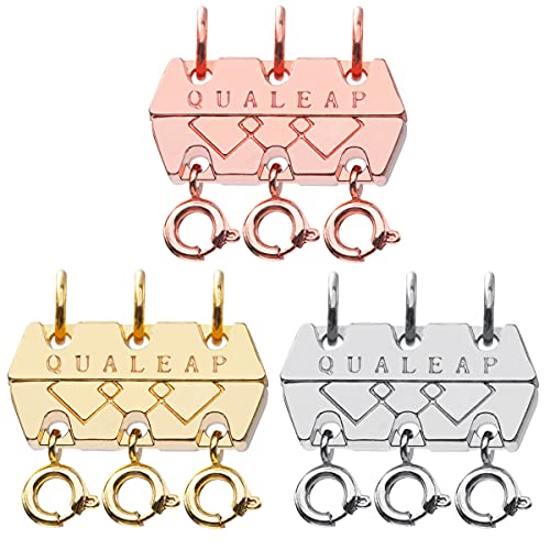 QUALEAP Faith Cross Necklace for Women & Girls  18K Gold Plated Cross Pendant Necklace, Religious Jewelry (Gold Tone)