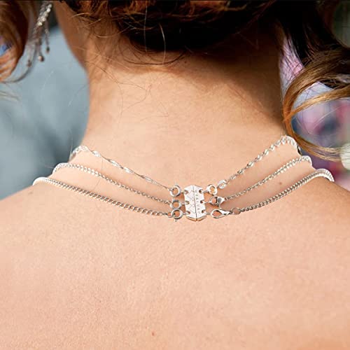 QUALEAP Faith Cross Necklace for Women & Girls  18K Gold Plated Cross Pendant Necklace, Religious Jewelry (Gold Tone)