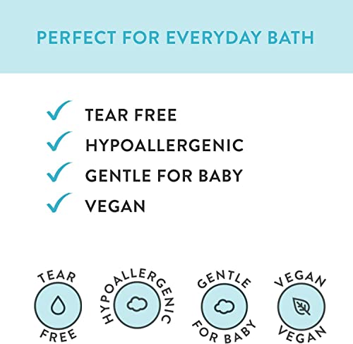 The Honest Company Truly Calming Lavender Shampoo + Body Wash Tear Free Baby Shampoo + Body Wash Naturally Derived Ingredients Sulfate & Paraben Free Baby Wash 10 Fl Oz (Pack of 1)