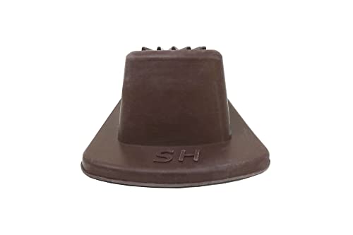 Shepherd Hardware 9133 Heavy Duty Rubber Door Wedge, Brown