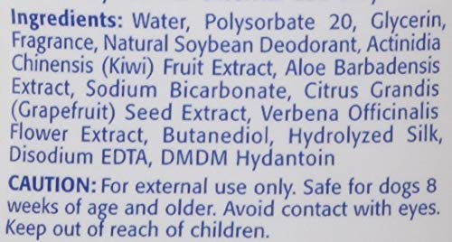 Arm & Hammer for Pets Super Deodorizing Spray for Dogs | Best Odor Eliminating Spray for All Dogs & Puppies | Fresh Kiwi Blossom Scent That Smells Great, 8 Ounces