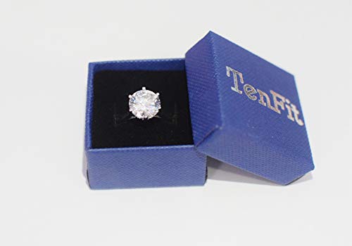 TenFit Elegant 4ct Round Cushion Cut Halo Engagement Ring