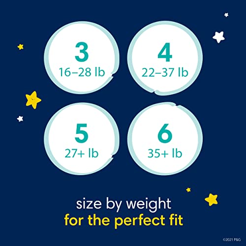 Diapers Size 3, 66 Count - Pampers Swaddlers Overnights Disposable Baby Diapers, Super Pack