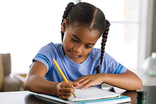 TICONDEROGA My First Pencils, Wood-Cased #2 HB Soft, Pre-Sharpened with Eraser, Yellow, 2-Pack (33306)