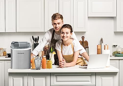 Frigidaire EFIC117-SS 26 Pound Ice Maker, 26 lbs per day, Stainless