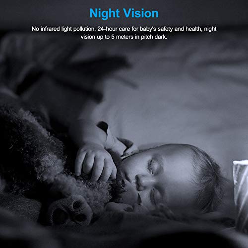 Wireless Security Camera, IP Camera 1080P HD Wansview, WiFi Home Indoor Camera for Baby/Pet/Nanny, 2 Way Audio Night Vision, Works with Alexa, with TF Card Slot and Cloud