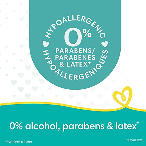 Baby Wipes, Pampers Baby Diaper Wipes, Hypoallergenic and Unscented, 10X Pop-Top Packs, 800 Count