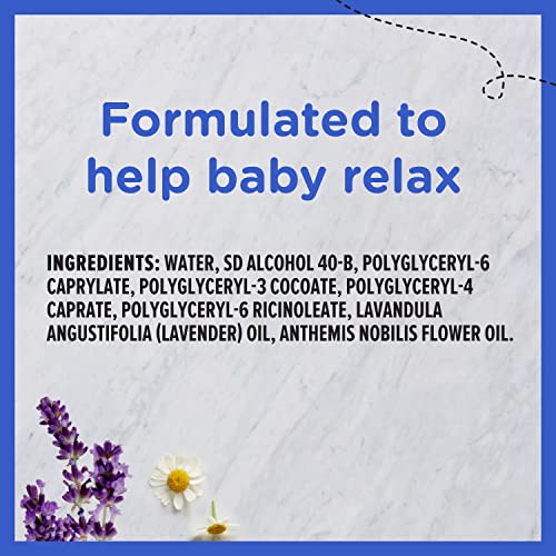 Zarbee's Baby Calming Bedtime Spray with Lavender and Chamomile, 2 Ounce