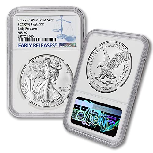2019 American Silver Eagle $1 MS70 NGC Early Releases